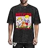 DOUBLE ORANGE Men's Fashion Antique Wash Shirt Melvin Band Band Unisex Antique Wash T-Shirts Black XL #5