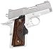 Crimson Trace LG-908 Master Series Lasergrips Red Laser Sight Grips for 1911 Full-Size Pistols - Walnut