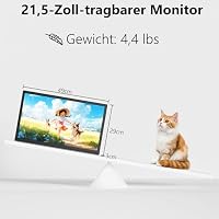 21,5 zoll monitor portable FHD1080P 75Hz externer bildschirm für laptop – Ansicht 9