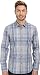 Calvin Klein Men's Large Scale Multi-Plaid Long-Sleeve Woven Shirt