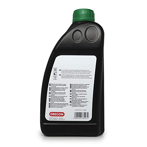 Oregon Bio-Kettenöl, Biologisch abbaubares Schmiermittel für Motorsägen (1-Liter-Kanster) - Image 5