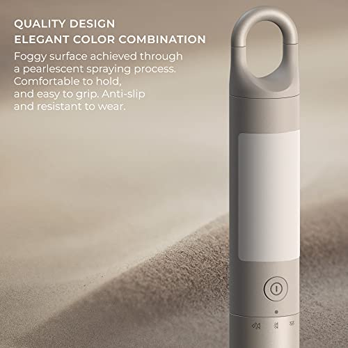 Hoto Flashlight Duo, Usb-C Rechargeable, Dual Light Source, Colorful Ambient Light, Sos & Strobe, Multifunctional Hanger, Magnetic Absorption, 65H Extremely Long-Lasting, 3200Mah, 1000 Lumens #TOP1