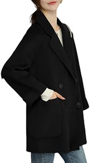 チェスターコート 厚手の綿コート レディース ダブルブレスト アウター コート シンプル 無地 防寒 大きいサイズ あったか 無地 ハーフ丈 ピーコート 春 秋 冬 JET302