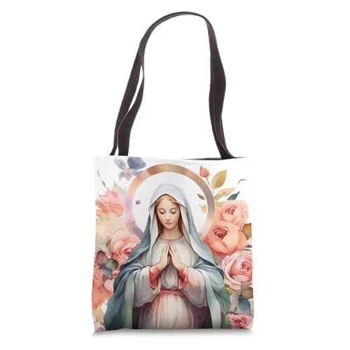 Bolso Tote Católico Blessed Mother Mary miniatura 1