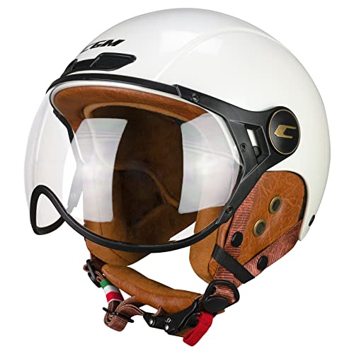 Casco de esquí CGM con ventilación interna activa y ajuste seguro XL blanco perla 2