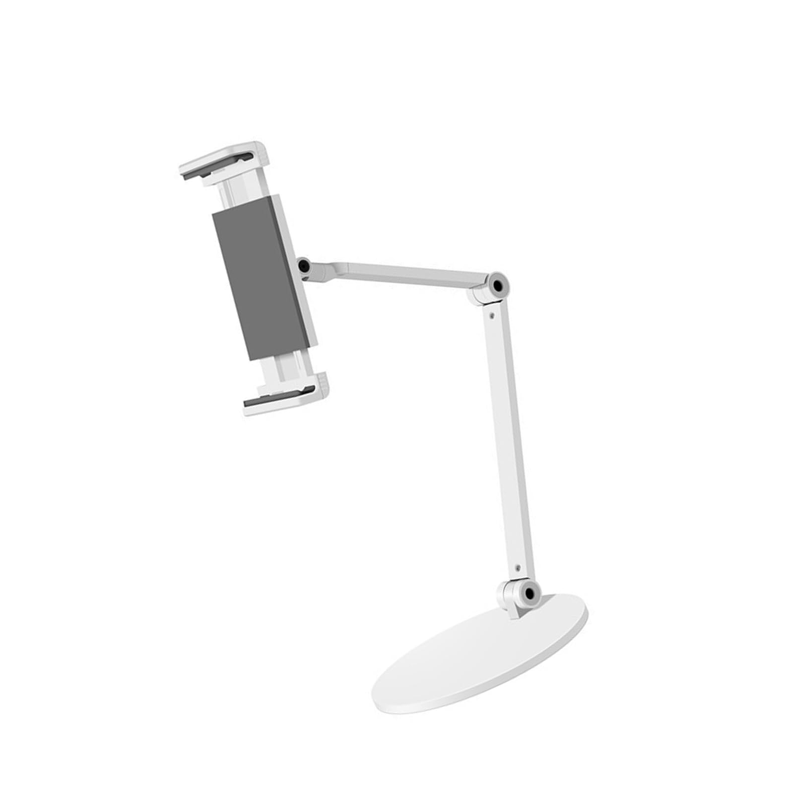 Aluminium-Tablet-Ständer mit 360-Grad-Rotation, rutschfeste Basis für 11,9–32,9 cm (4,7–12,9 Zoll) Geräte, Aluminium-Tablet-Halterung