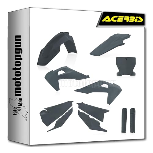 Kit cache carenage gris metal Acerbis 0023481.072 Husqvarna FX 350 2021