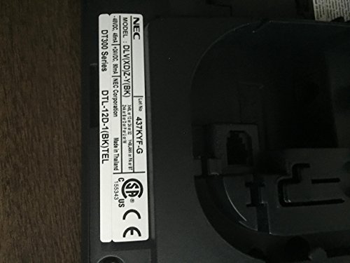 Nec Dtl-12D-1 (Bk) - Dt330 - 12 Button Display Digital Phone Black Stock# 680002 (Renewed) #TOP4