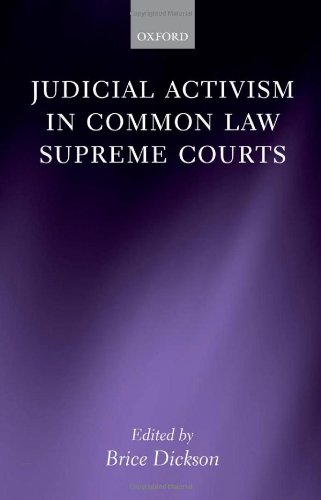 Judicial Activism In Common Law Supreme Courts