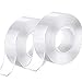 Produktbild Doppelseitiges Klebeband Extra Starkes, Entfernbares Klebeband Doppelseitiges, Abwaschbares, Transparentes, Spurlos Nano-Klebeband für Zuhause (6M)