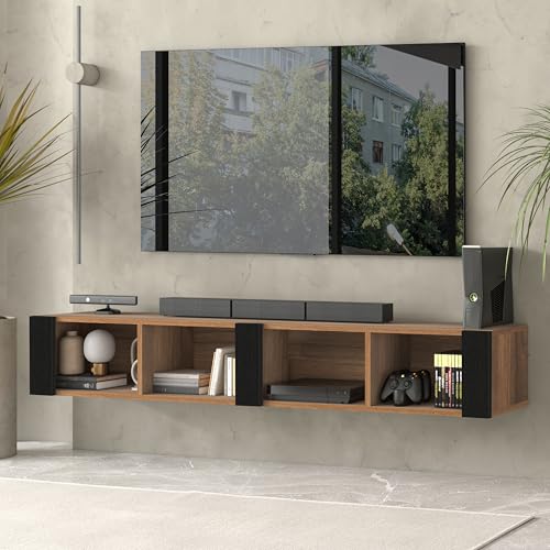 Atelier Mobili Floating TV Stand for 75 Inch TVs –