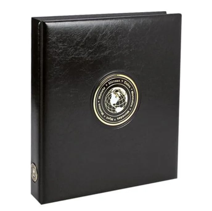 SAFE 7570 Premium Album con 5 fogli trasparenti per 40 carte di monete