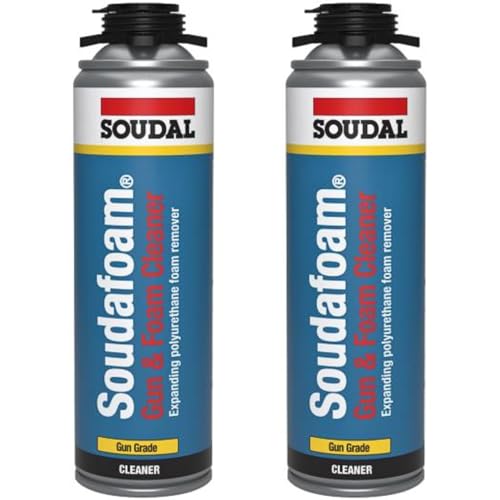 2X Soudal Gun & Foam Cleaner 500ml