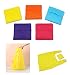 Finex Set of 5 Reusable Grocery Shopping Tote Travel Recycle Bag - Foldable to Save Space Various Color