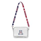 Littlearth Arizona Wildcats NCAA Clear Fanny Fan Purse
