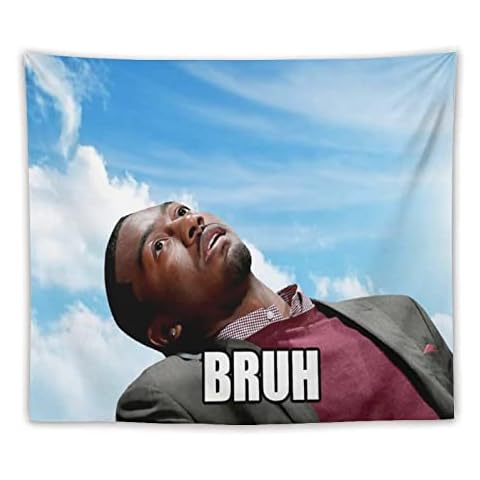 Funny Bruh Flying Midget Tapestry Cover