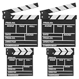 Clap de cinéma : fabriqué en bois résistant à l'usure, une utilisation optimale