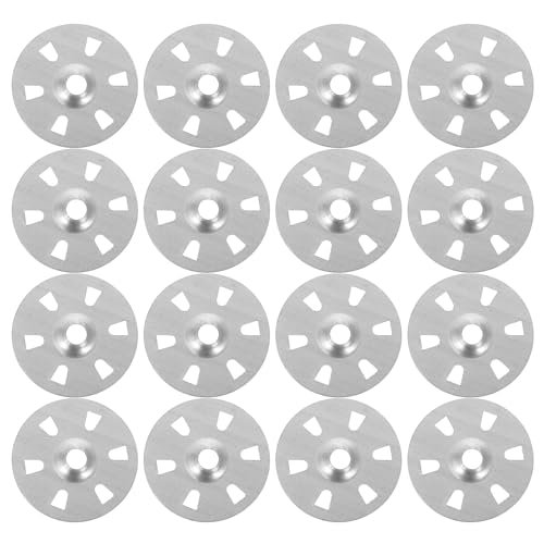 Rondelles métalliques de fixation Hemobllo x500 pour disques d'isolation et plaques de mousse