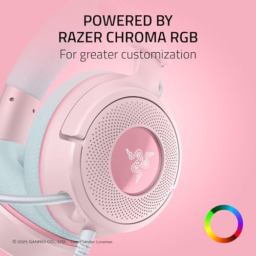 Razer Kraken V4 X Wired USB-C &amp; Type A Gaming Headset, My Melody Edition - image 7