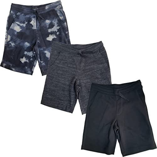 Andrew Scott Boys 3 Pack Fleece Jogger Shorts | Drawstring Basketball Sport Shorts2