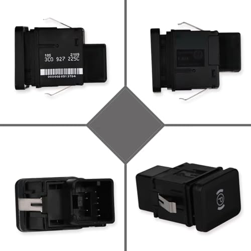 Boton interruptor de freno de mano electronico para solucionar fallo EPB en Passat R36 y CC 5