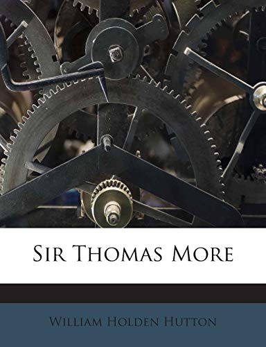 Sir Thomas More 1245766856 Book Cover