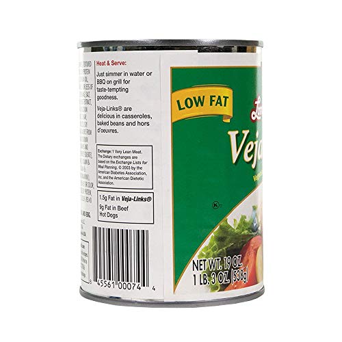 Loma Linda - Plant-Based - Low Fat Veja-Links (19 oz.) (Pack of 12) - Kosher - Thumbnail 5
