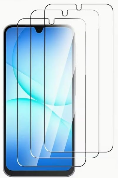Lot de 3 Verre Trempé pour Samsung Galaxy A16/A17/A26 5G, Film Protection Ecran, Dureté 9H