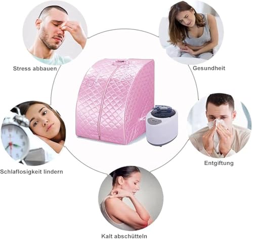Image of Steam Sauna Bath Machine for Health and Beauty Spa at Home Foldable Portable Steam Sauna Tent Big Size Tent Waterproof Sauna Steam Bath Machine Use For Men & women, Gym.