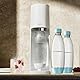 Sodastream, 2 einzelne spülmaschinenfeste Flaschen für Wassersprudler Duo, Terra, E-Terra, Art, Gaia, hellblau