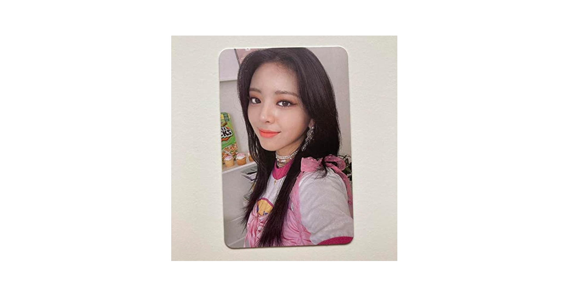 【SG Shopee ユナ】ITZY crazy in love 公式トレカ ITZY ユナcarzy in love shopee 特典トレカ シンガポール Itzy