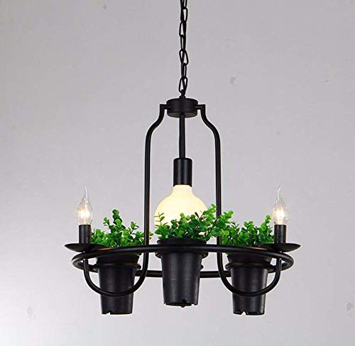 Lustre de terrasse plante 50x49cm pour illuminer vos soirées d'été