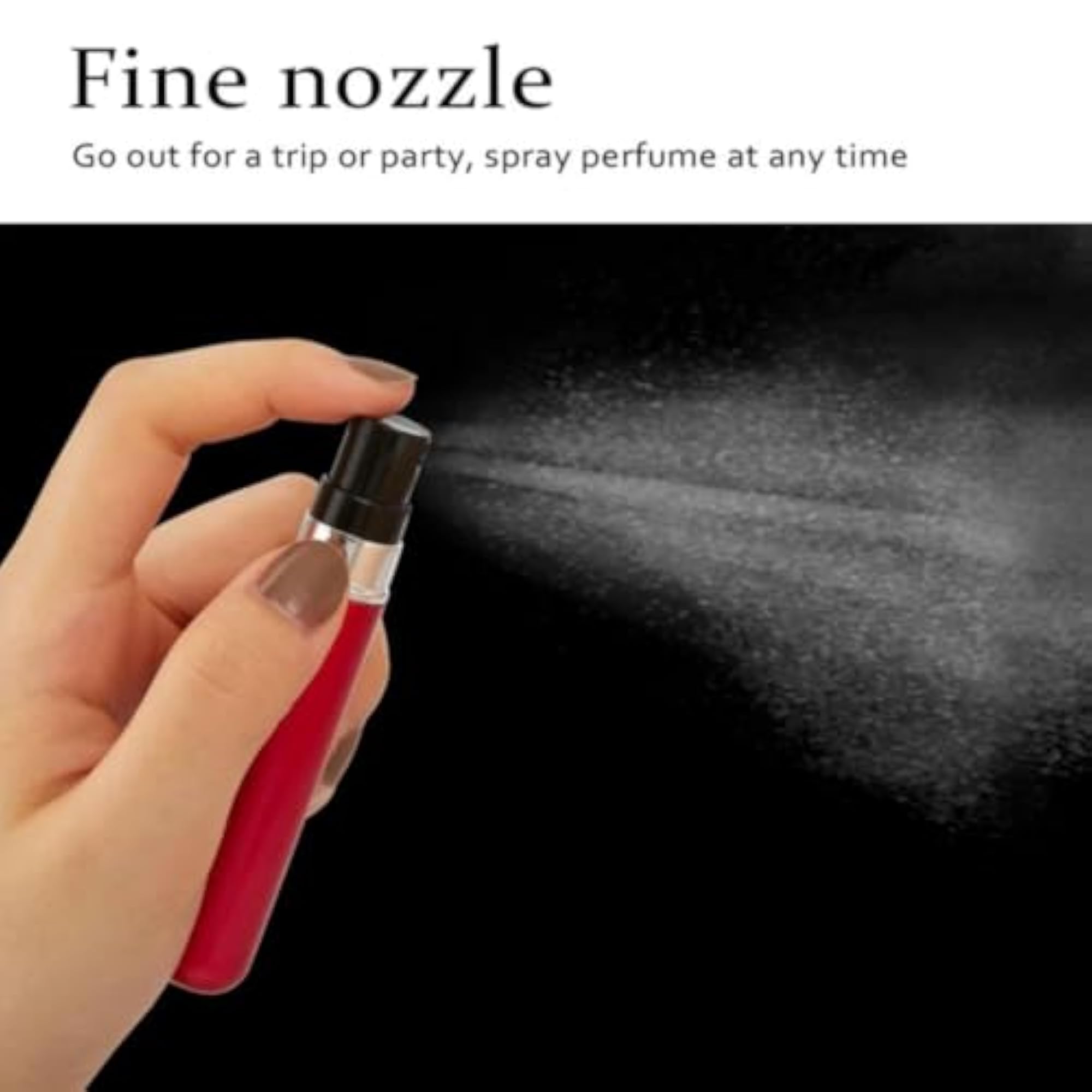 8ml Portable Mini Refillable Perfume Atomizer Spray Bottle