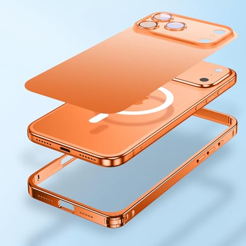 Coque magnétique iPhone 17 Pro Max polycarbonate anti-rayures et protection objectif caméra