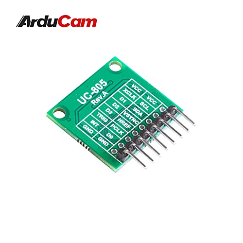Arducam HM01B0 Monochromes QVGA-Kameramodul für Raspberry Pi Pico, RP2040-Boards von Drittanbietern, 1-Bit-Video-Datenschnittstelle, I2C, inklusive Kameramodul, Starthilfekabel