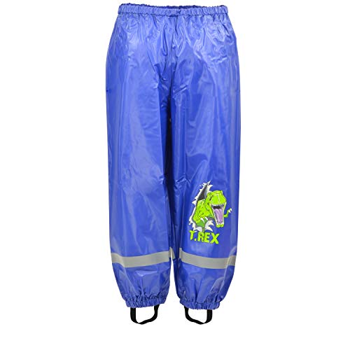 Regenhose für Jungen Kinder Matschhose mit Reflektorstreifen Ungefüttert...