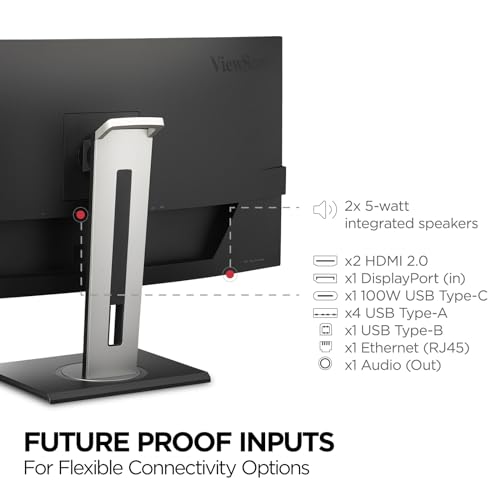 VG3456C 34 Pollici UWQHD Curvo Docking Monitor, 1500R, 100Hz, USB Type-C - Monitor - Immagine 6