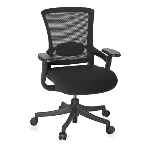 Preisvergleich Produktbild hjh OFFICE High End Bürostuhl Skate Base Stoff Schwarz