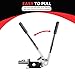 Endxedo Racing Hydraulic Handbrake Adjustable E Brake Long Lever Handle Universal Hand Lever Drift for Rally Regular Competition Ordinary Drift CDC