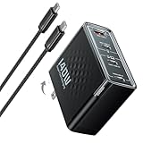 Toocki 140W USB C Charger Block, 4-Port GaN Fast Charging Foldable Compact Wall Charger for MacBook Pro/Air, iPhone 16 Pro Max, iPad Pro, Galaxy S24/Ultra, Steam Deck, Google Pixelbook