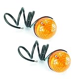 BRITPART ALLMAKES FRONT DIRECTION TURN INDICATOR LAMP SET OF 2 COMPATIBLE WITH LAND...