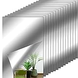 Photo Gallery fogli flessibili a specchio piastrelle autoadesive non in vetro a specchi adesivi a specchi per decorazioni murali domestiche (15, 6 x 9 pollici) Photo Gallery fogli flessibili a specchio piastrelle autoadesive non in vetro a specchi adesivi a specchi per decorazioni murali domestiche (15, 6 x 9 pollici)