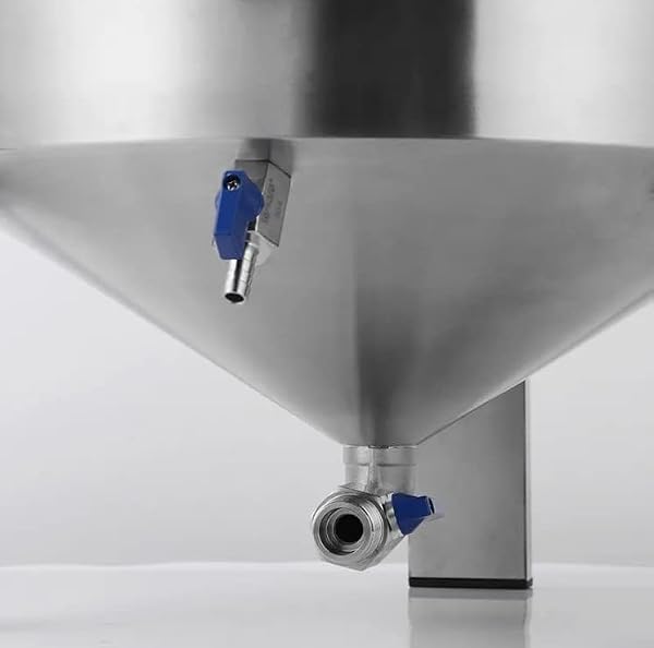 30 Liter 6 Gallon Conical Fermenter with Bottle Filler and Mash Paddle, 304 Stainless Steel Fermentation Tank for Homebrew Carboy. Wine Beer Kombucha Wine Making; Home Brewing Equipment by Fermtech - Image 3