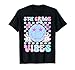 5th Fifth Grade Vibes Smile Face Back To School Teacher Girl T-Shirt