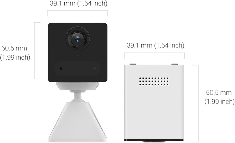 EZVIZ CB2 1080P Vezeték Nélküli Beltéri Biztonsági Kamera, Éjjellátó, Kétirányú Hang, Fehér