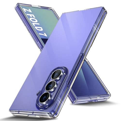 Galaxy Z Fold 7 �p �P�[�X �N���A ���^ �l�C �y�� ���΂ݖh�~ Z Fold 7 �X�}�z�P�[�X �Ռ��z�� PC�f�� �V���v�� �n�[�h �T���X�� �����Y�ی� �Ռ��z�� �ϋv �l�C �g�уJ�o�[ ���� -15-ZFOLD7-01