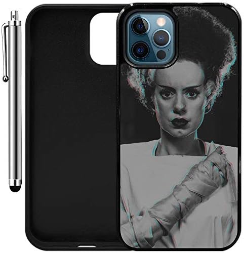 Bomba Cases Phone Case Compatible with iPhone 12 Pro Max - Phone Covers with Custom Patterns – Shockproof and Lightweight Case – Aesthetic Custom Design – [Bride of Frankenstein]