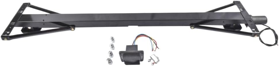 Rear Stabilizer Jack with Black Switch 298707 Compatible with RV Camper Trailer