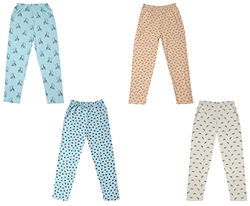 Image of indi weaves Regular Fit Cotton Printed Girls Pyjamas Set