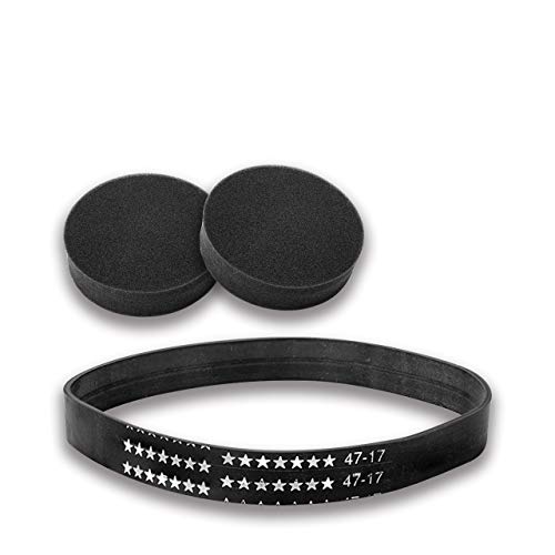 Image of Vacmaster 217163.01 3-Piece Vacuum Kit With Foam Filters & Vacuum Belt